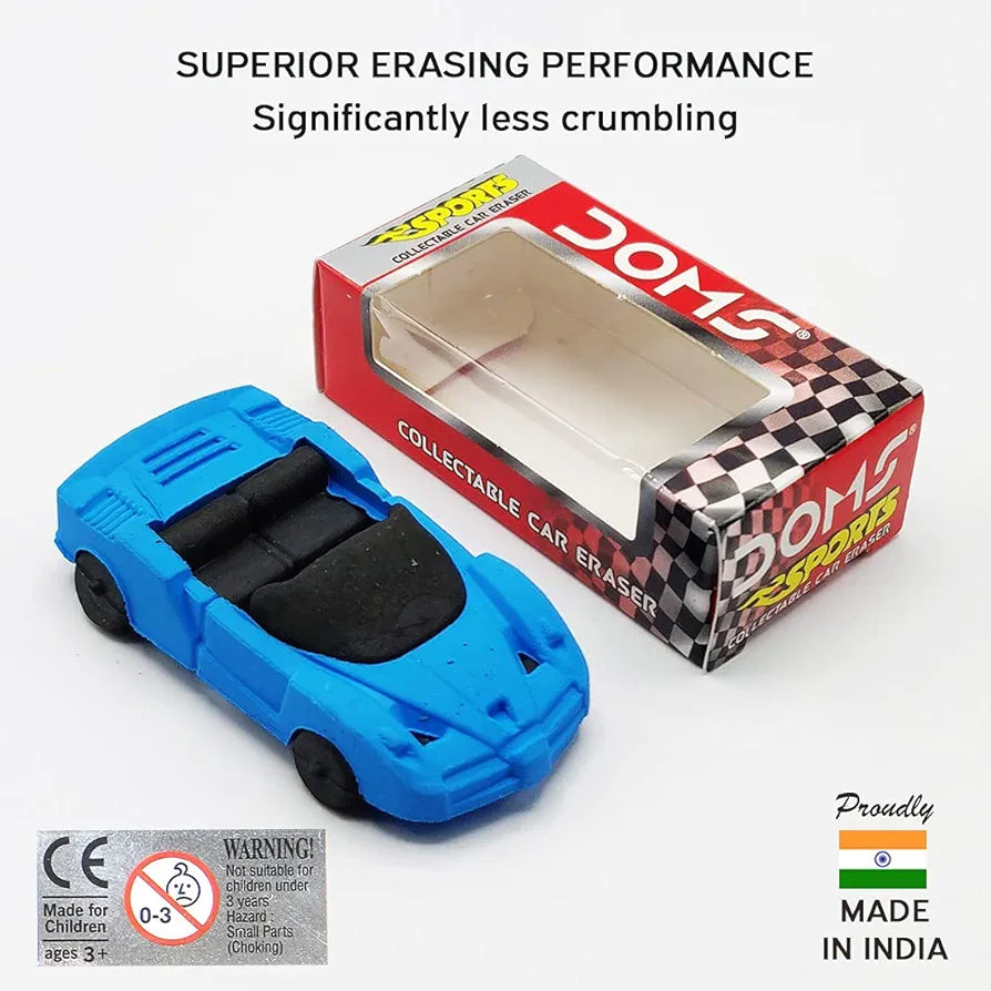 DOMS ERASER 7283 SPORT CAR ERASER DOMS ERASER 7283 SPORT CAR ERASER